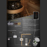Электрическая печь SAWO NORDEX NR-45Ni2-Z (4,5 кВт, выносной пульт, внутри оцинковка, снаружи нержавейка)